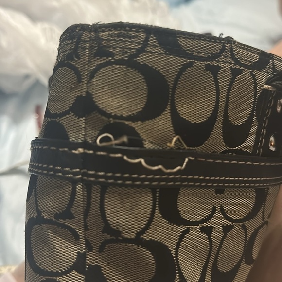 Coach Vintage Hampton F13973
Handbag Signature Jacquard &
Leather - Picture 16 of 16